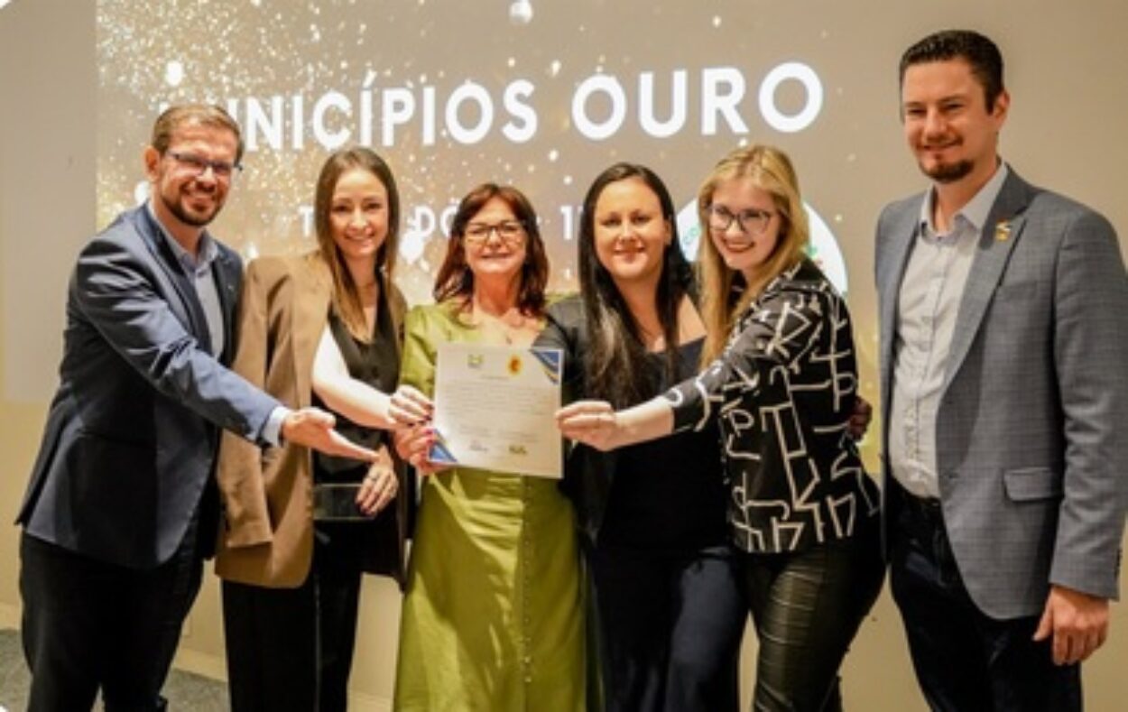 Município panambiense foi o único da região a receber o selo Ouro; outras quatro cidades receberam o selo Prata e uma o selo Bronze (Foto: AI Prefeitura Panambi)