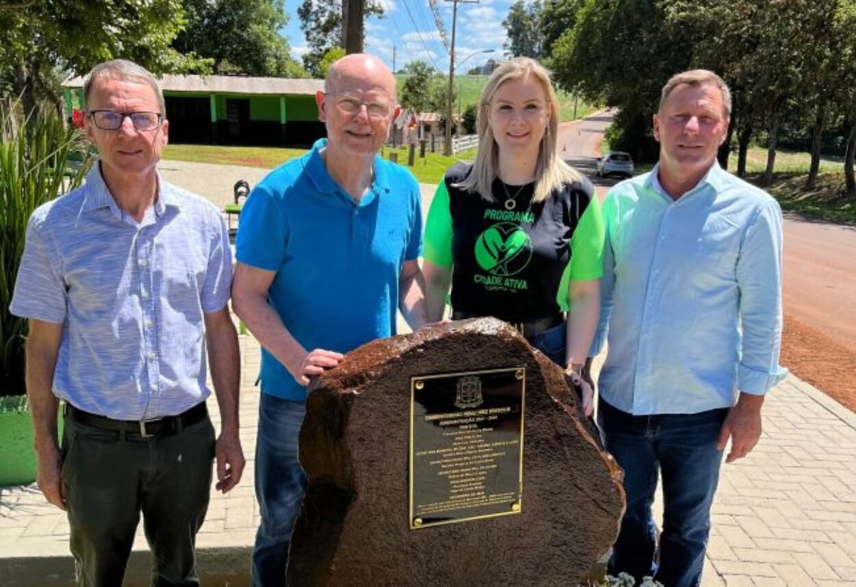 Administração Municipal de Pejuçara inaugura Caminhódromo