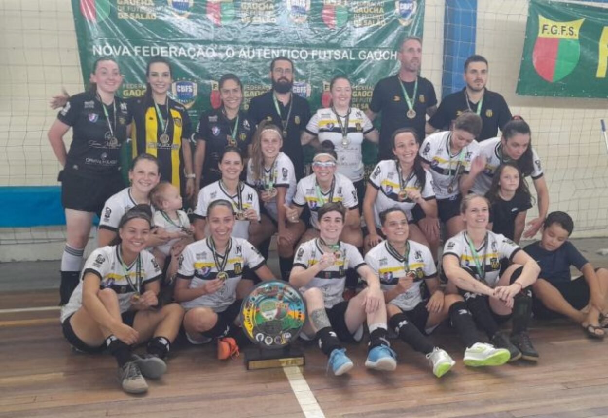 América é campeão da Série Bronze do estadual de Futsal Feminino