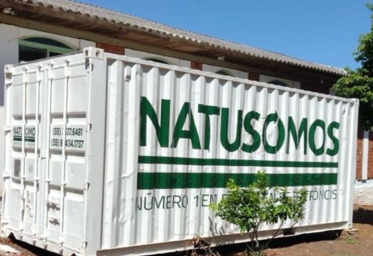 CONTÊINER PARA RECEBIMENTO DO LIXO ELETRÔNICO