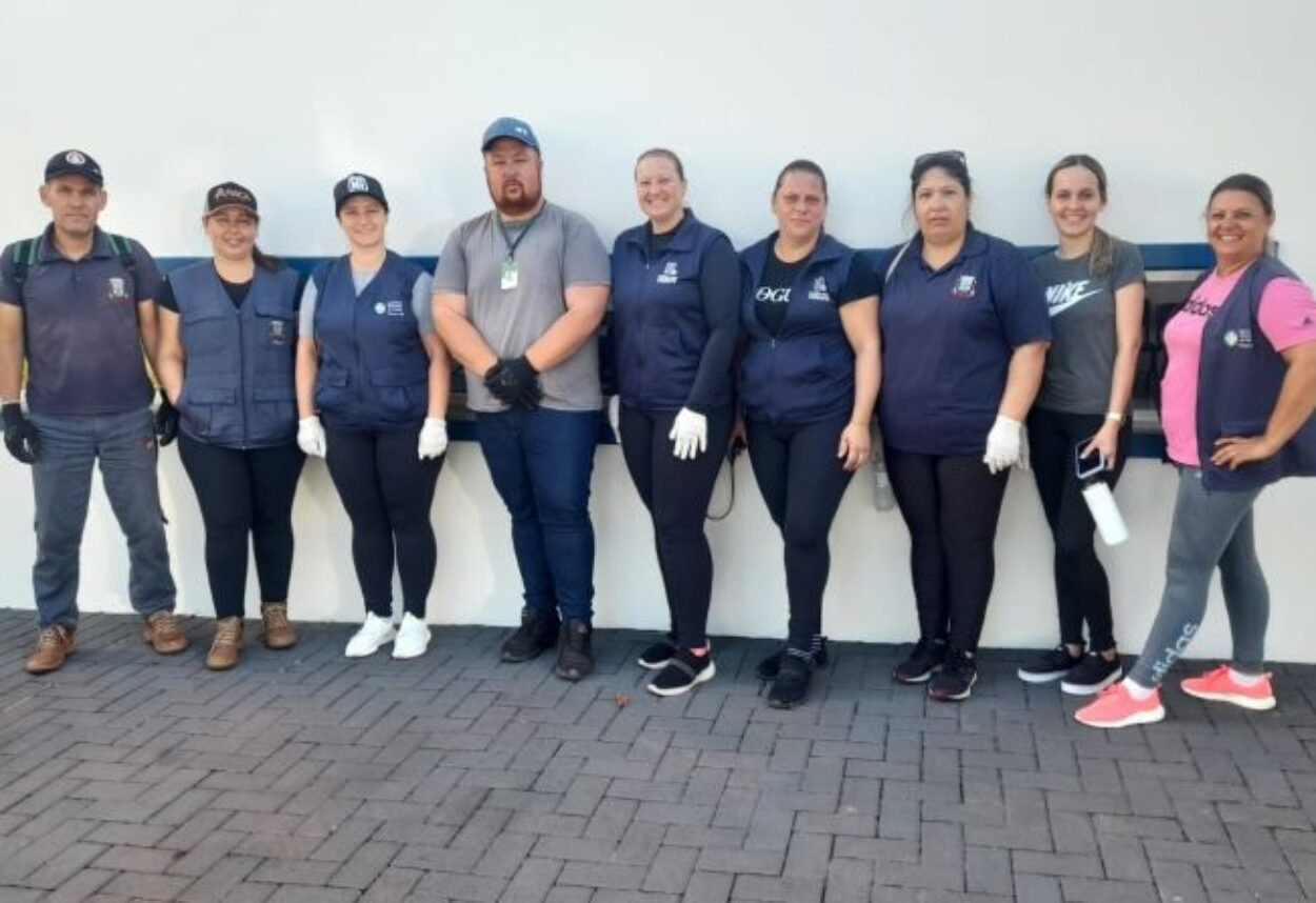 Ação de combate ao Aedes aegypti na região central e em dois bairros de Pejuçara