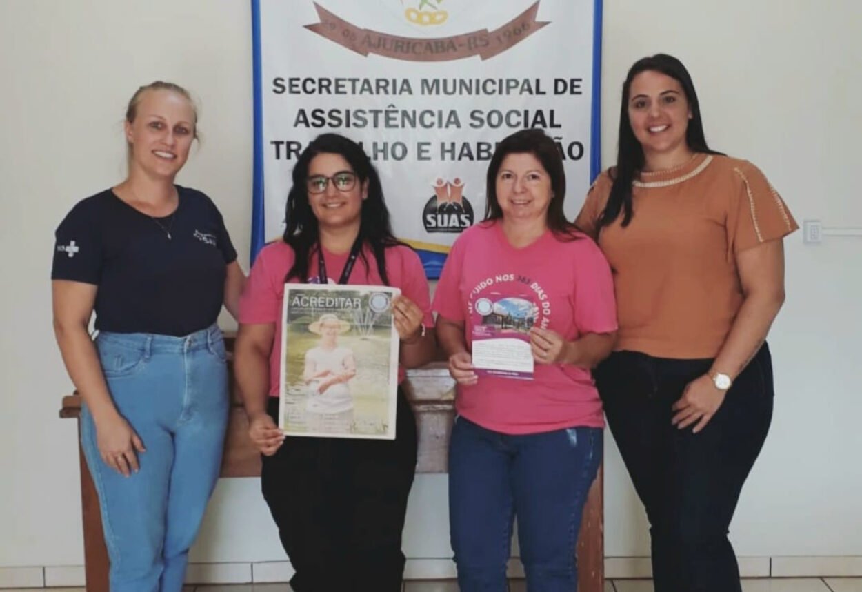 Representantes da Aapecan divulgam trabalho no Município