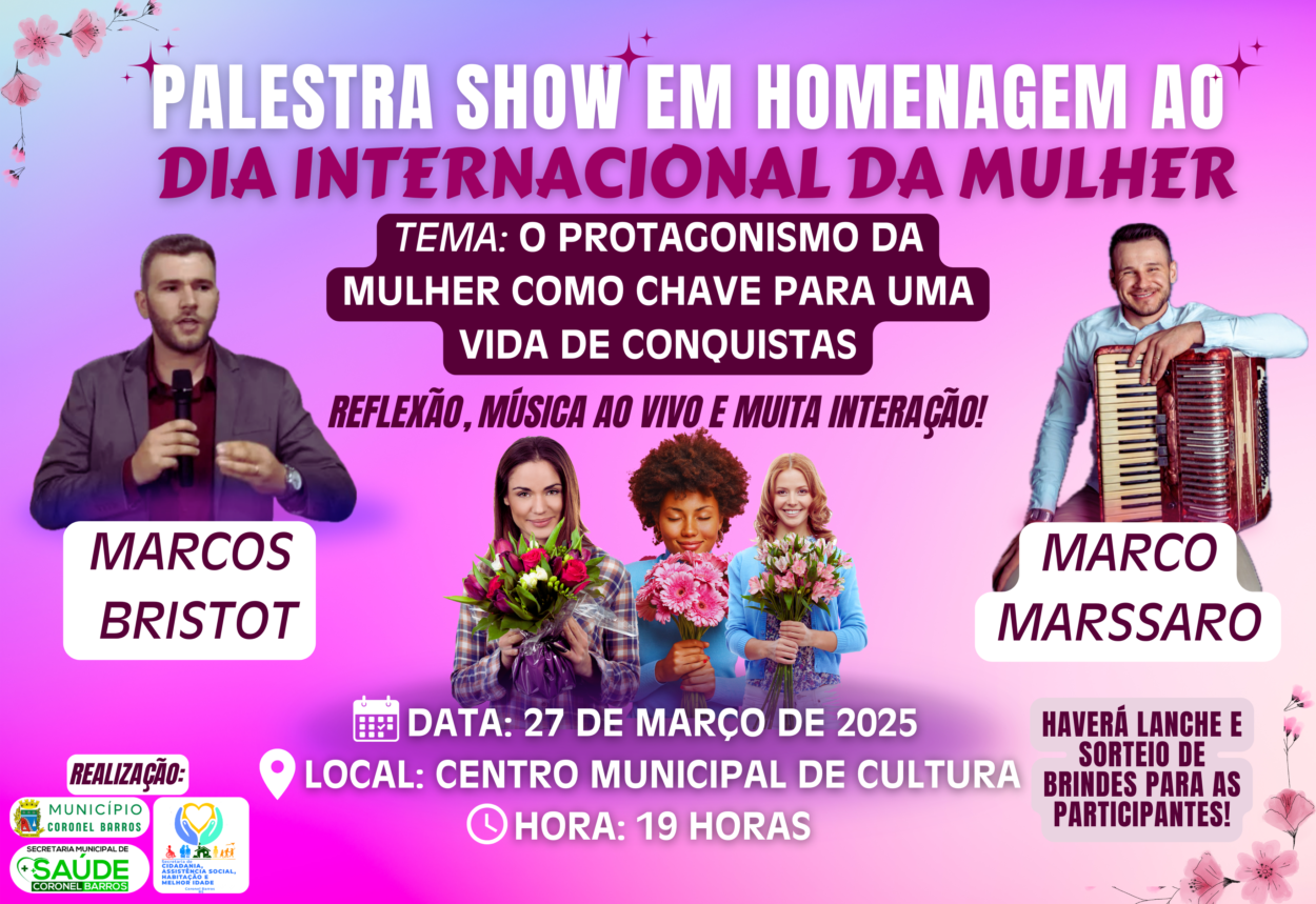 Palestra Show e Encontro da Mulher Rural 2025