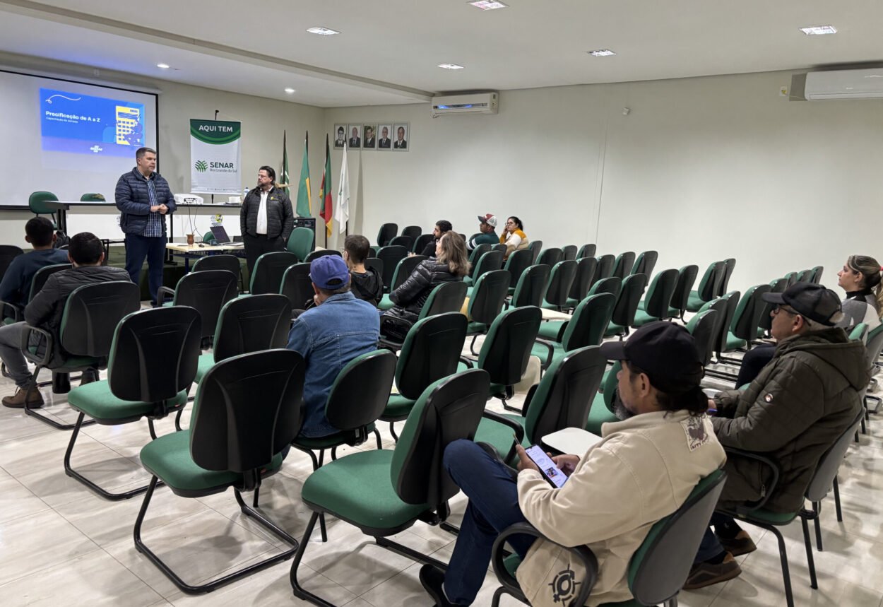 Prefeitura de Pejuçara promove curso de precificação de serviços para empreendedores locais