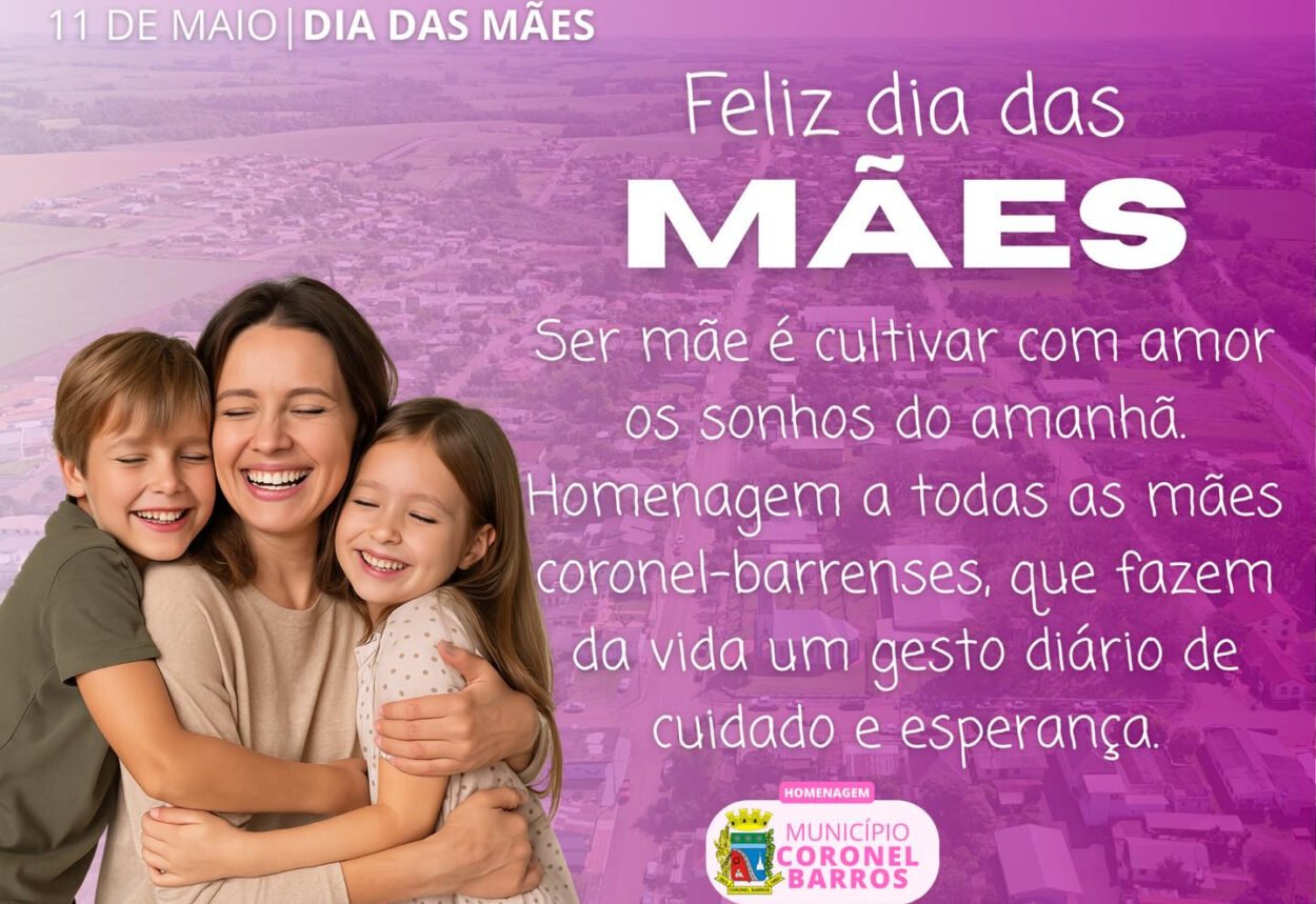 Feliz Dia das Mães