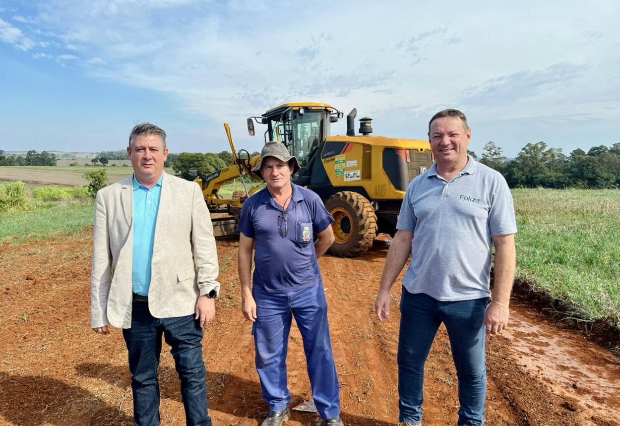 Importante obra avança no Distrito Industrial e Comercial de Coronel Barros