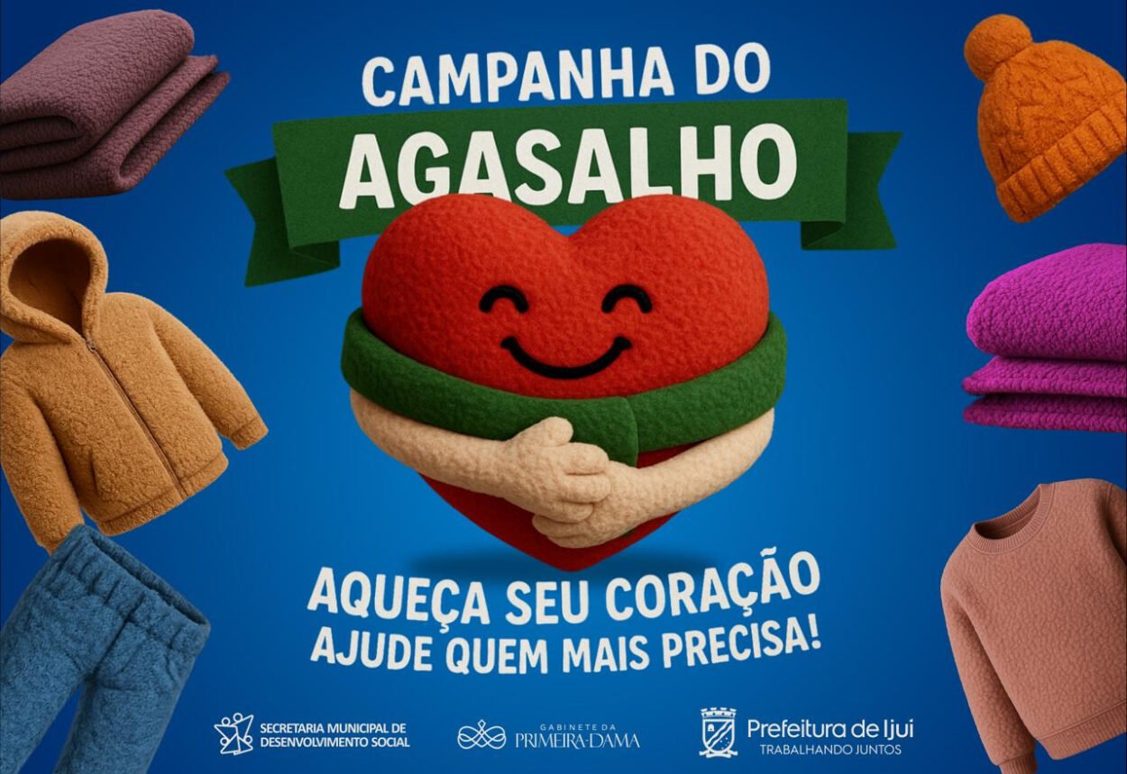SMDS e Gabinete da Primeira-dama promovem Campanha do agasalho