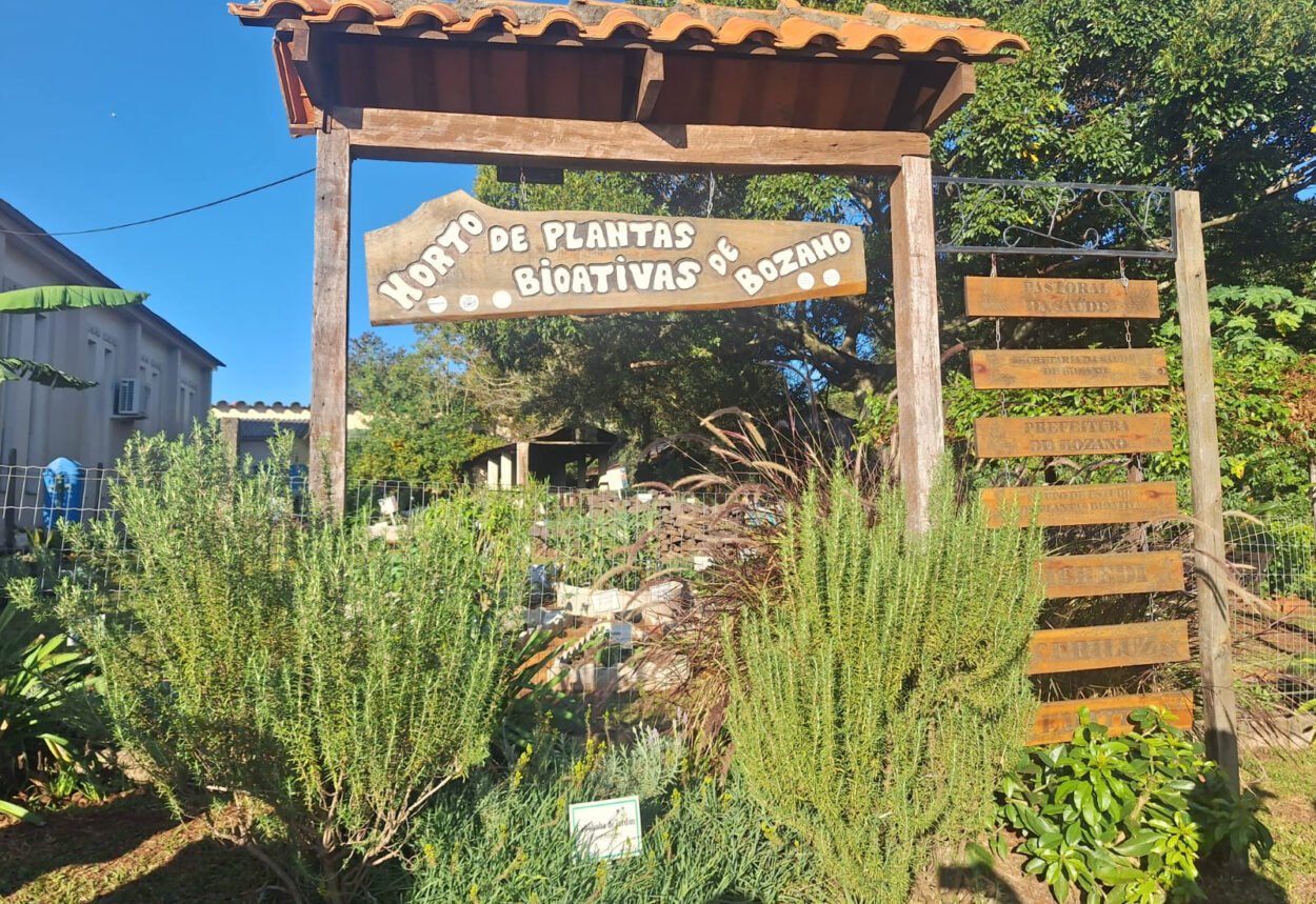 AIPAN - Associação Ijuiense de Proteção ao Ambiente Natura VISITA HORTO DE BOZANO.