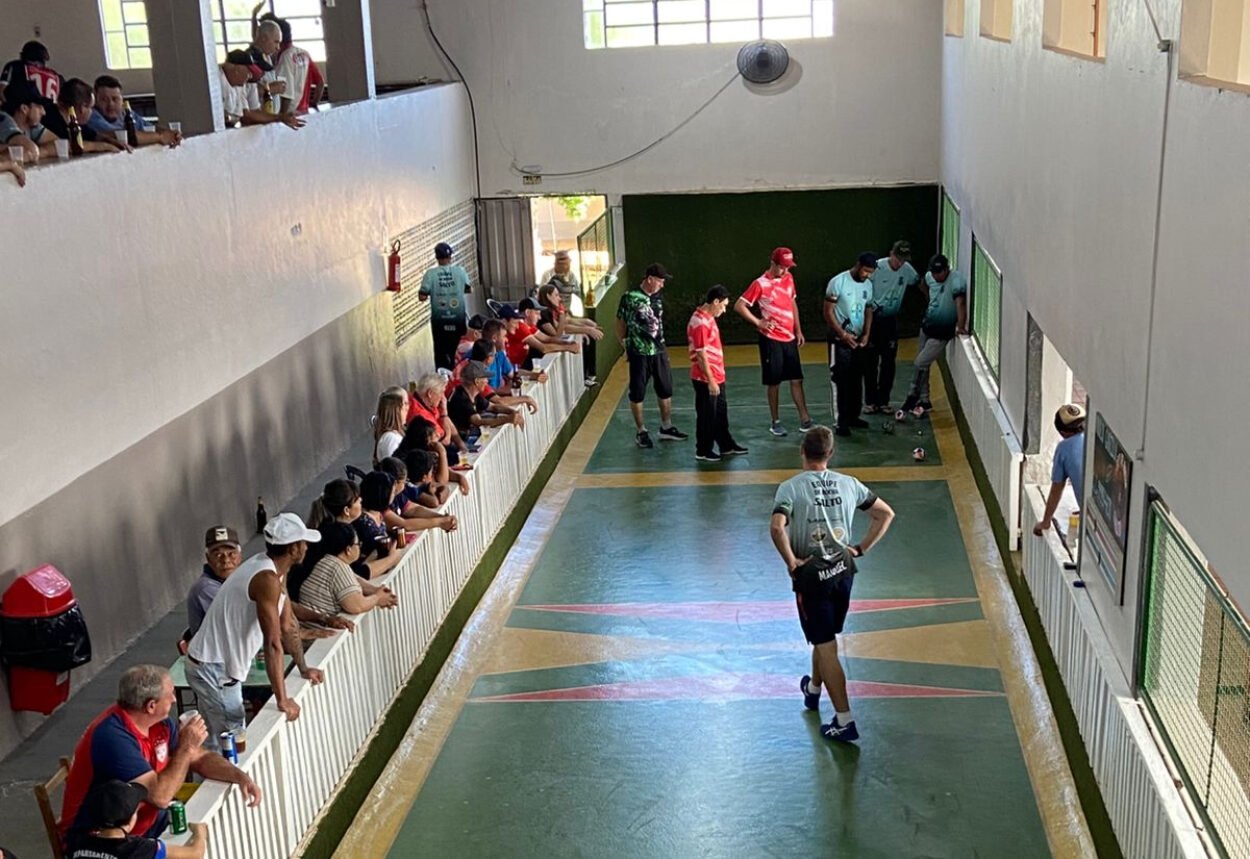 Estão definidos os 4 semifinalistas do municipal de bocha modalidade trio.