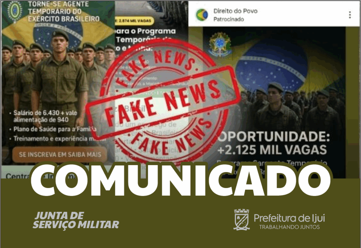 Atenção: Comando da 3ª RM alerta sobre golpes