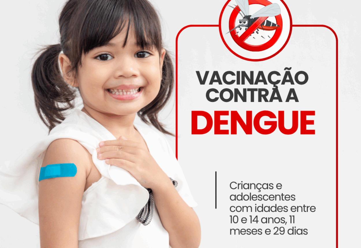 Ajuricaba inicia vacinação contra a dengue na próxima segunda-feira
