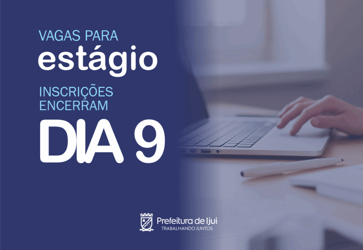 Últimos dias para se inscrever no processo seletivo da Prefeitura de Ijuí