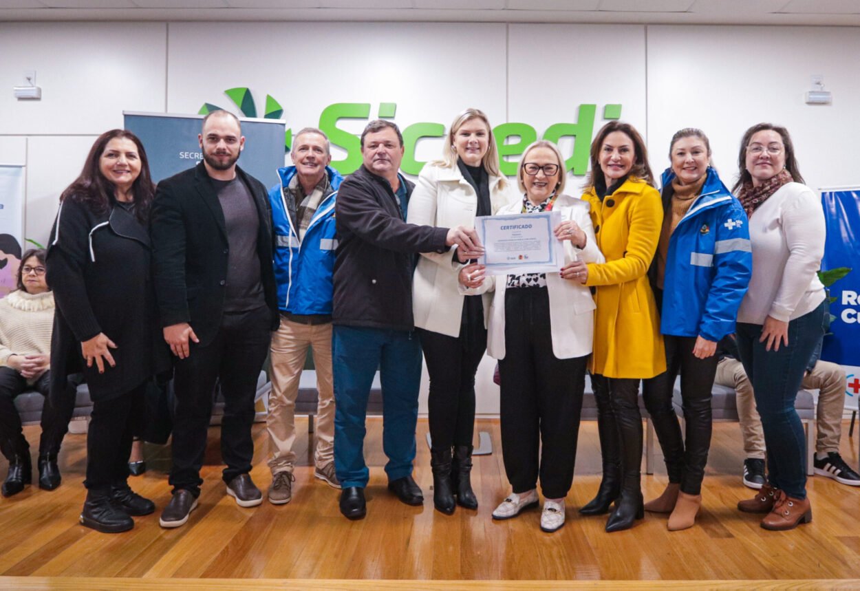 Pejuçara recebe certificação da Rede Bem Cuidar RS Pejuçara recebe certificação da Rede Bem Cuidar RS