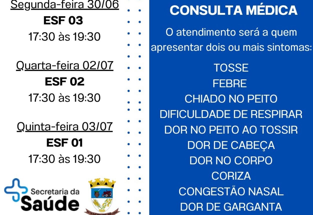 Secretaria de Saúde inicia turno estendido